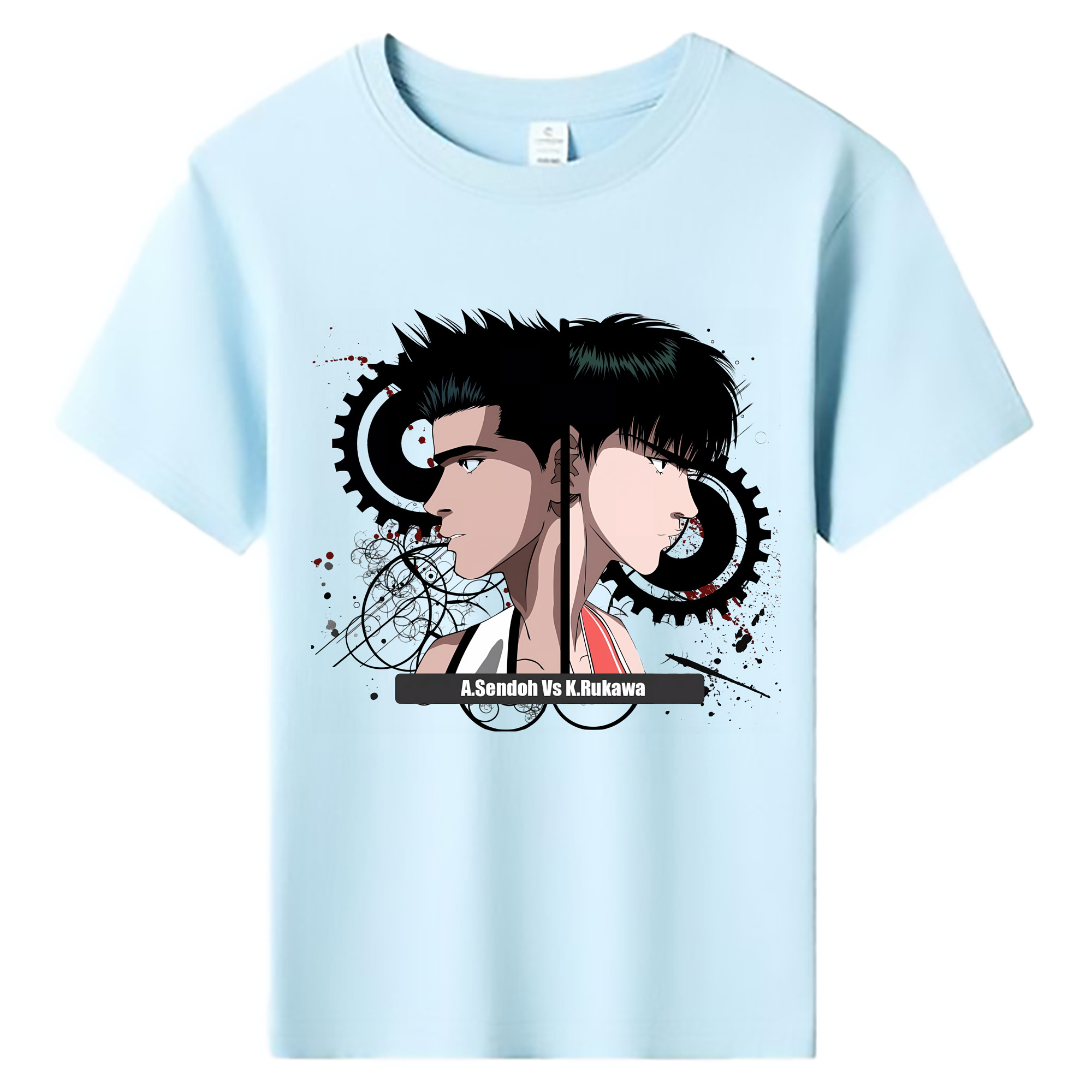 （画像用） SLAM DUNK／スラムダンク 綿100％キッズTシャツ（フロントプリント）